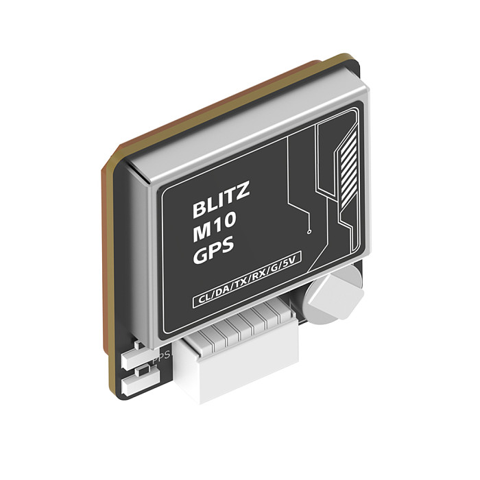（iFlight）BLITZ M10 GPS With UBLOX M10 Chip QMC5883L Compass Module Positioning Fast Connection Stable Belt Compass For Traversal Aircraft Rescue
