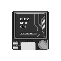 （iFlight）BLITZ M10 GPS With UBLOX M10 Chip QMC5883L Compass Module Positioning Fast Connection Stable Belt Compass For Traversal Aircraft Rescue