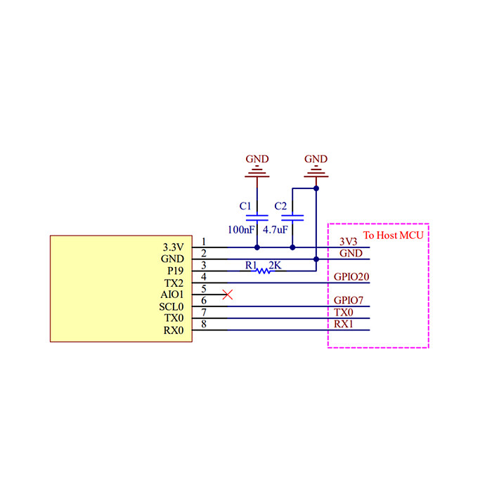 60GHz HLK-LD6002 LD6002C LD6002B Radar Module Human Respiratory Alarm Heart Rate / Falling Detection/ Human Presence Sensor 2T2R