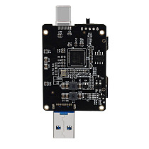 PH86A CF Express Riser Adapter USB 3.1 CFexpress Card Reader Super Speed 10Gbps Type A Type C Card Reader CFE-A+C Dual Ports
