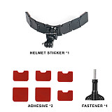 Motorcycle Helmet Chin Bracket Front Pasted Installation Accessories Suitable For Gopro DJI 360 sports camera