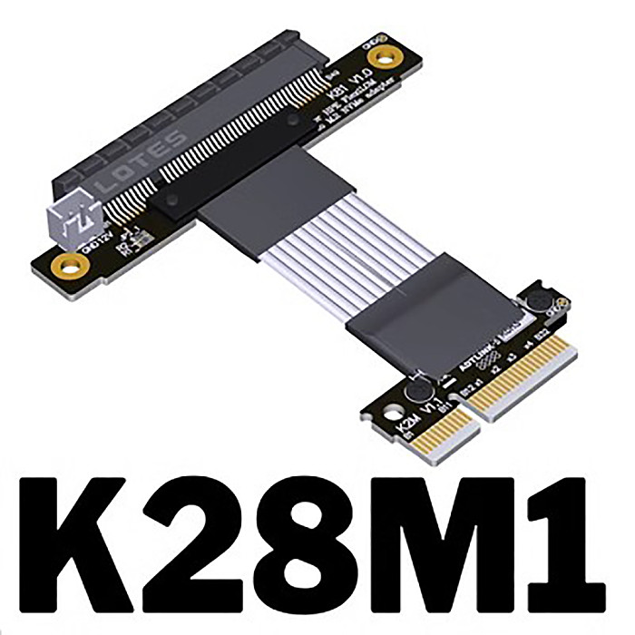 HPE FlexibleLOM FLR Network Card to M.2 NVMe-compatible PCIEx4 Riser Extension Cable for 331 530 366 544 560 561flr Adaper Cable