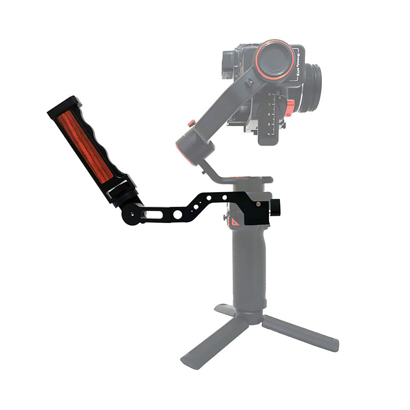 L Bracket Handle Hand Grip for Hohem MT2 M6 Handheld Gimbal Stabilizer Extension Rod Holder Cold Shoe Mount 1/4 3/8 Screw Holes