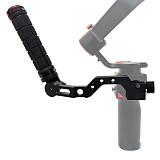 L Bracket Handle Hand Grip for Hohem MT2 M6 Handheld Gimbal Stabilizer Extension Rod Holder Cold Shoe Mount 1/4 3/8 Screw Holes
