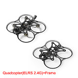 Pavo35 Brushless Whoop ELRS 2.4G TBS PNP Quadcopter Frame 1100mAh LiPo Battery ND Filter Whoop Duct LED Strip Battery Strap