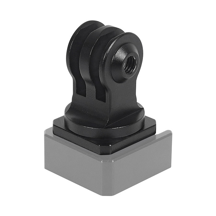 CNC Aluminum Alloy Quick Mount 3 Card Slot For GOPRO13/11 DJI Osmo Action Camera