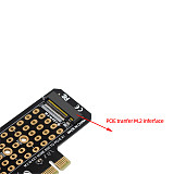 For NVME M-Key M.2 PCIE 4.0 3.0 To CFexpress Type-A/Type-B Card Reader High Speed SSD Expansion Board Adapter For PC Computer