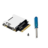 For NVME M-Key M.2 PCIE 4.0 3.0 To CFexpress Type-A/Type-B Card Reader High Speed SSD Expansion Board Adapter For PC Computer