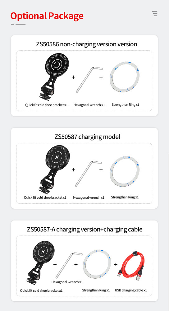 Magnetic Wireless Charger 10W Phone Holder Stand 1/4 ARRI Mount for iPhone MagSafe Magnet Charging Station Smartphone Bracket