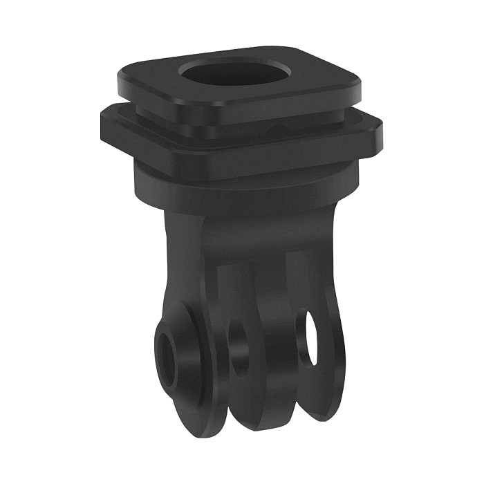 CNC Aluminum Alloy Quick Mount 3 Card Slot For GOPRO13/11 DJI Osmo Action Camera