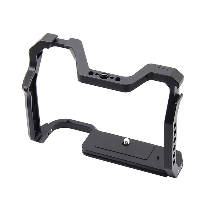 FEICHAO Camera Cage Aluminum Alloy Frame Photo Video Stabilizer for Sony A6700 A7C2 A7CR /for Nikon Z50 /for Canon 5D3 5D4 5D2