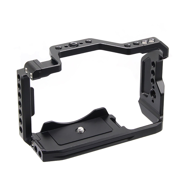 FEICHAO Camera Cage Aluminum Alloy Frame Photo Video Stabilizer for Sony A6700 A7C2 A7CR /for Nikon Z50 /for Canon 5D3 5D4 5D2