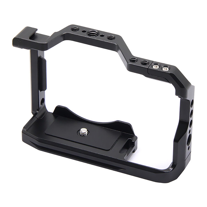 FEICHAO Camera Cage Aluminum Alloy Frame Photo Video Stabilizer for Sony A6700 A7C2 A7CR /for Nikon Z50 /for Canon 5D3 5D4 5D2