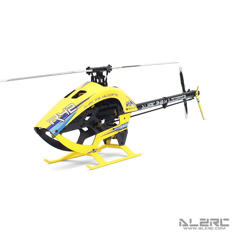 ALZRC DIY R42 FBL KIT RC Helicopter 420MM Carbon Fiber Main-Blades Equipped FBL Rotor System CNC Manufac-turing Full Metal Servo