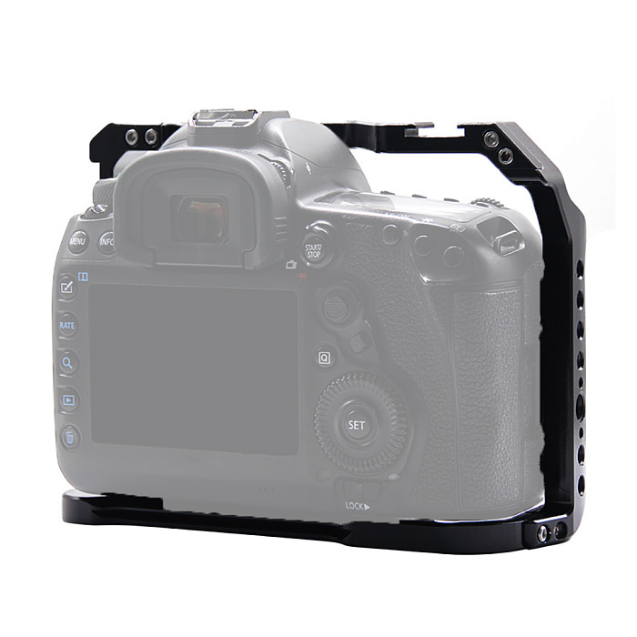 FEICHAO Camera Cage Aluminum Alloy Frame Photo Video Stabilizer for Sony A6700 A7C2 A7CR /for Nikon Z50 /for Canon 5D3 5D4 5D2