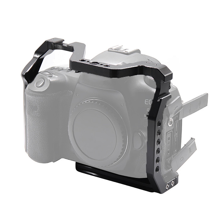 FEICHAO Camera Cage Aluminum Alloy Frame Photo Video Stabilizer for Sony A6700 A7C2 A7CR /for Nikon Z50 /for Canon 5D3 5D4 5D2