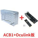 Laptop eGPU Case for Oculink / M.2 NVMe External Graphics Card GPU Dock PCIE 4.0 X4 Gen4 Notebook ATX SFX Expansion Card Adapter