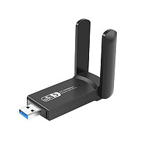 1200M Gigabit  Dual Band USB 3.0 Drive Free Wireless Network Card For Desktop Computer