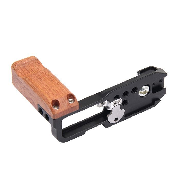 For Sony ZV1II camera quick release plate ZV-1F M2 ZV1L type vertical shooting wooden handle