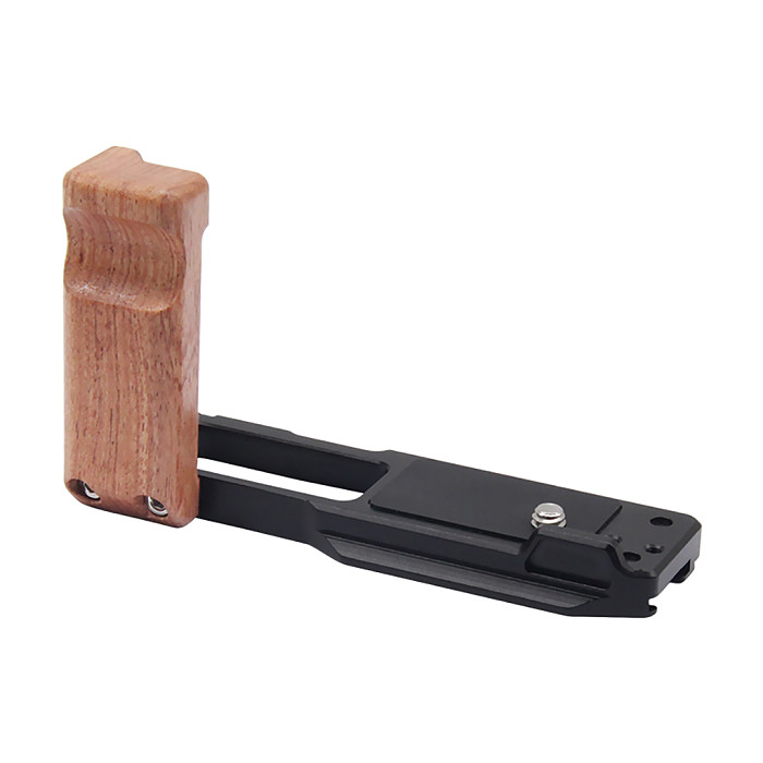 For Sony ZV1II camera quick release plate ZV-1F M2 ZV1L type vertical shooting wooden handle