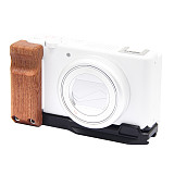 For Sony ZV1II camera quick release plate ZV-1F M2 ZV1L type vertical shooting wooden handle