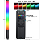 Hand-held Fill Light Mobile Phone LED Lamp Video Selfie Light Bar for Phone Livestreaming Rechargeable Photography Soft Light