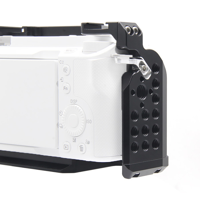 for Sony ZVE1 Camera Rabbit Cage ZV-E1 Camera SLR Stabiliser Vertical Shooting Wooden Handle