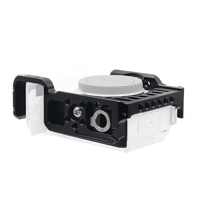 for Sony ZVE1 Camera Rabbit Cage ZV-E1 Camera SLR Stabiliser Vertical Shooting Wooden Handle