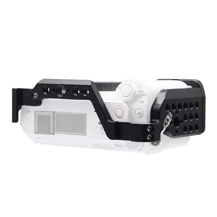 for Sony ZVE1 Camera Rabbit Cage ZV-E1 Camera SLR Stabiliser Vertical Shooting Wooden Handle