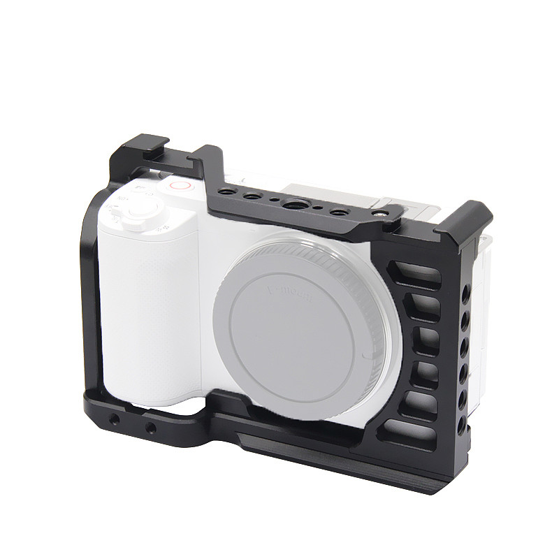 for Sony ZVE1 Camera Rabbit Cage ZV-E1 Camera SLR Stabiliser Vertical Shooting Wooden Handle