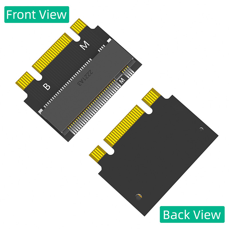 M.2 for NVME M-Key B+M 2230 to 2242 Extension Adapter for ThinkPad X270 X280 T470 T480 L480 T580 serials