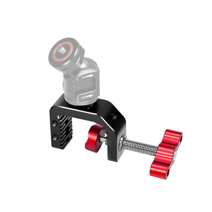 Heavy Duty Desktop C-Type Clamp Adjustable Desk Fixed Holder Clip 1/4 3/8 for Camera Photo Studio Light Support Stand Bracket