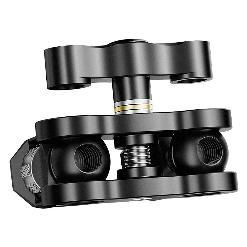 Universal Magic Arm 360° Rotation Dual Ball Head 1/4  Screw Magic Arm For DSLR Camera Cage LED Light Microphone Monitor Mount