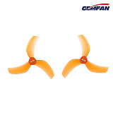 (GEMFAN) D90S 3blades Propeller  Ducted 90MM 3.5Inch Three hole 1.5mm PC Material  2CW 2CCW For Drone Toy Accessories