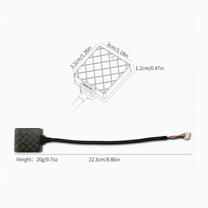 Radiolink TS100 Mini M10N GPS Module for Crossflight Mini Pix Pixhawk F4 Flight Controller Helicopter Airplane Drones Quadcopter
