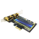 1750Mbps PCIe Desktop Wifi Adapter Card BCM94360 For MacOS 802.11AC Bluetooth-compatible Dual Band Wireless Network Card Win10