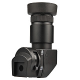 1.25-2.5x Right-angle Viewfinder Low-angle Magnified Viewfinder For Canon 20D for Pentax K10D K20D for Leica R-Mount Cameras R4