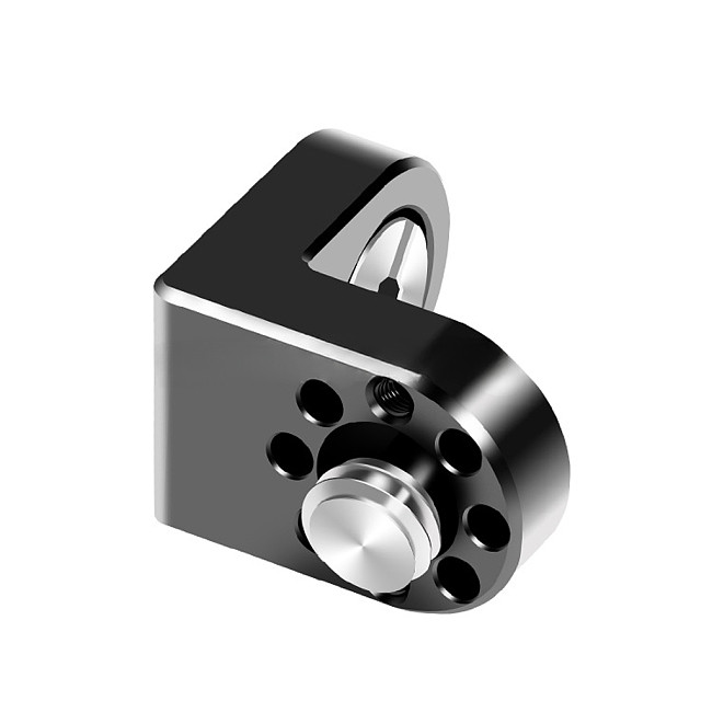 Aluminum Alloy 90degree Extension Connector Camera Bracket with 1/4 3/8 Screw Adapter for DSLR SLR Cage Photo Studio Accessories