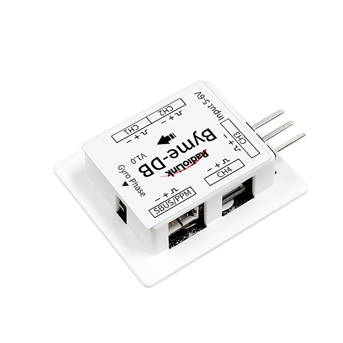 Radiolink Byme-DB Flight Controller Built-in Gyroscope for Delta Wing Micro Fixed Wing Paper Plane Drone