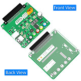 Power Supply Breakout Board with 4 x USB 2.0 Ports Acrylic Case Kit for Dell D750E-S1 DPS-750AB-2 A 05NF18 D750E-S6 05RHVV PSU