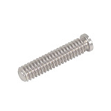 BGNing stainless steel slotted screw slotted cylindrical head slotted screw 1/4-20 * 28mm for camera accessories