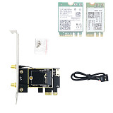 NGFF M.2 to PCIE wireless Adapter Card 7260 8265 1650 1675X AX200 AX210