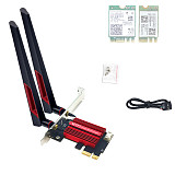 NGFF M.2 to PCIE wireless Adapter Card 7260 8265 1650 1675X AX200 AX210