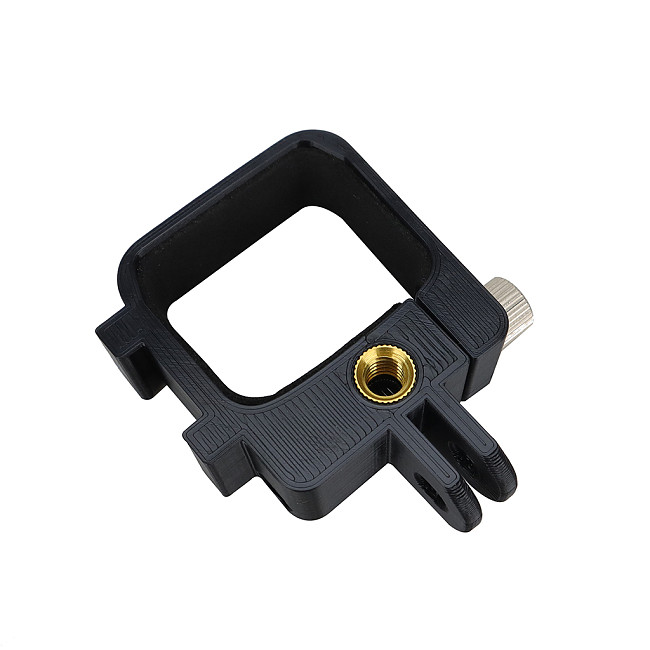 For DJI OSMO Pocket 3 Protection Frame Expansion Adapter with 1/4 Hole Cold Shoe Mount Camera Fixed Mount Bracket Accessories