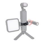 For DJI OSMO Pocket 3 Protection Frame Expansion Adapter with 1/4 Hole Cold Shoe Mount Camera Fixed Mount Bracket Accessories