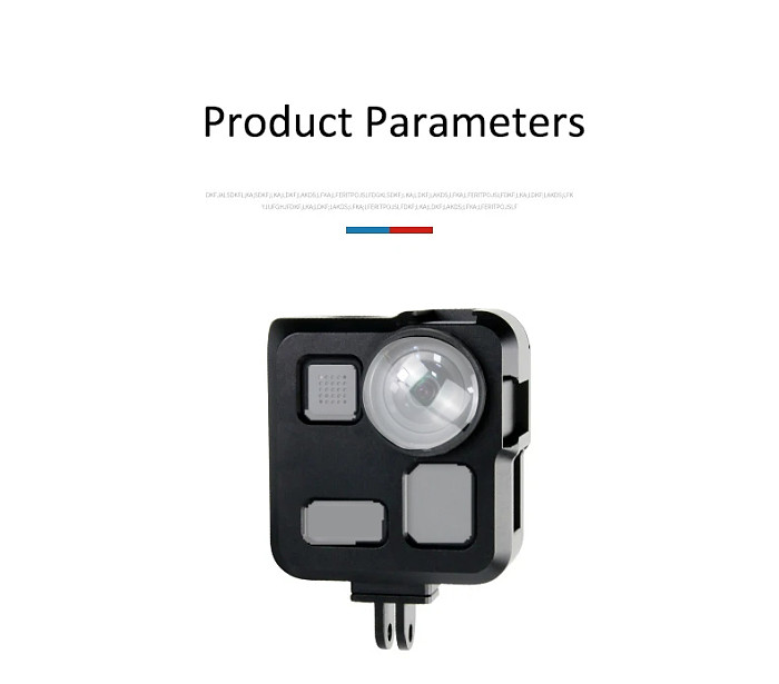 Aluminum Alloy Protective Case Cage for Gopro Max Action Camera Frame Cover Protector