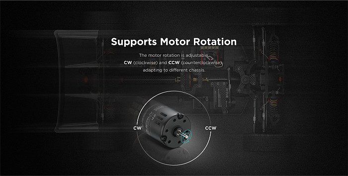 HobbyWing QuicRun 10BL120 Sensed G2 Sensory Brushless Electric Adjustment Accessories
