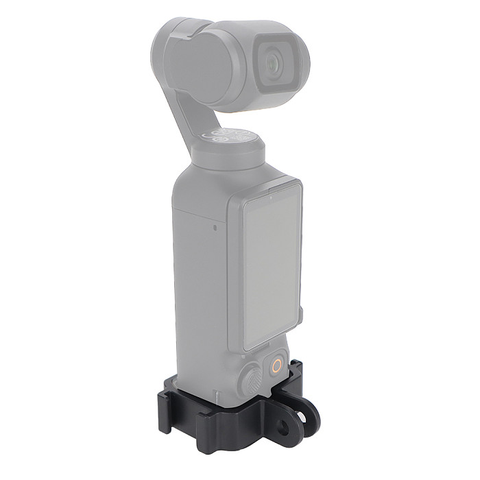 For DJI OSMO Pocket 3 Protection Frame Expansion Adapter with 1/4 Hole Cold Shoe Mount Camera Fixed Mount Bracket Accessories