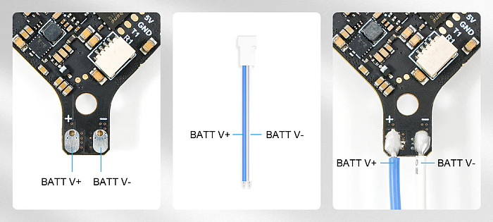 BT2.0 Cable Pigtail Connector BWhoop-cable For BETAFPV F4 1S 5A AIO Brushless Flight Controller or BT2.0-PH2.0 Female-Male Cble