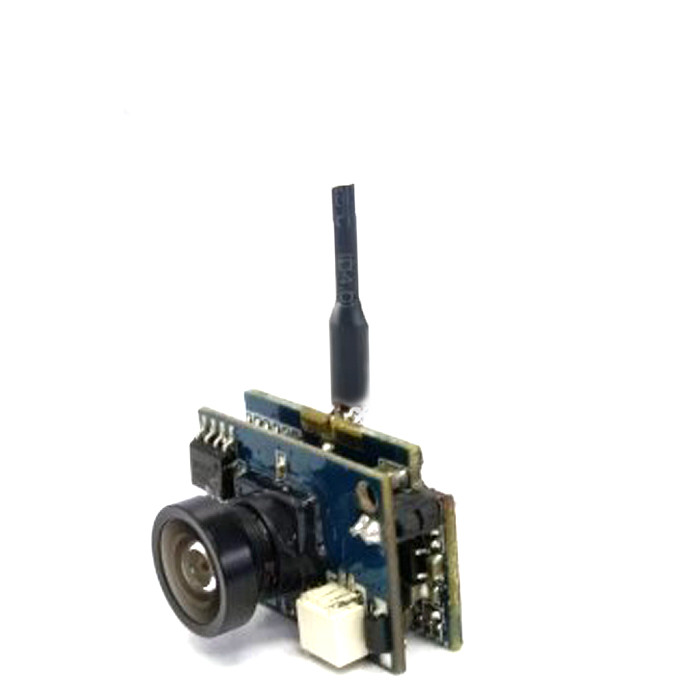 1200TVL Wireless VTX FPV High-definition Camera All-in-one Machine 48CH 25-200MW Switchable Rod Antenna
